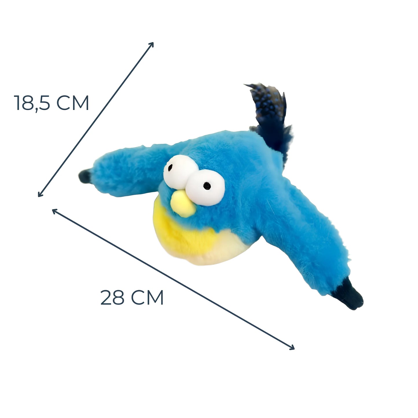 Oiseau Interactif Automatique – Bat des Ailes et Chante