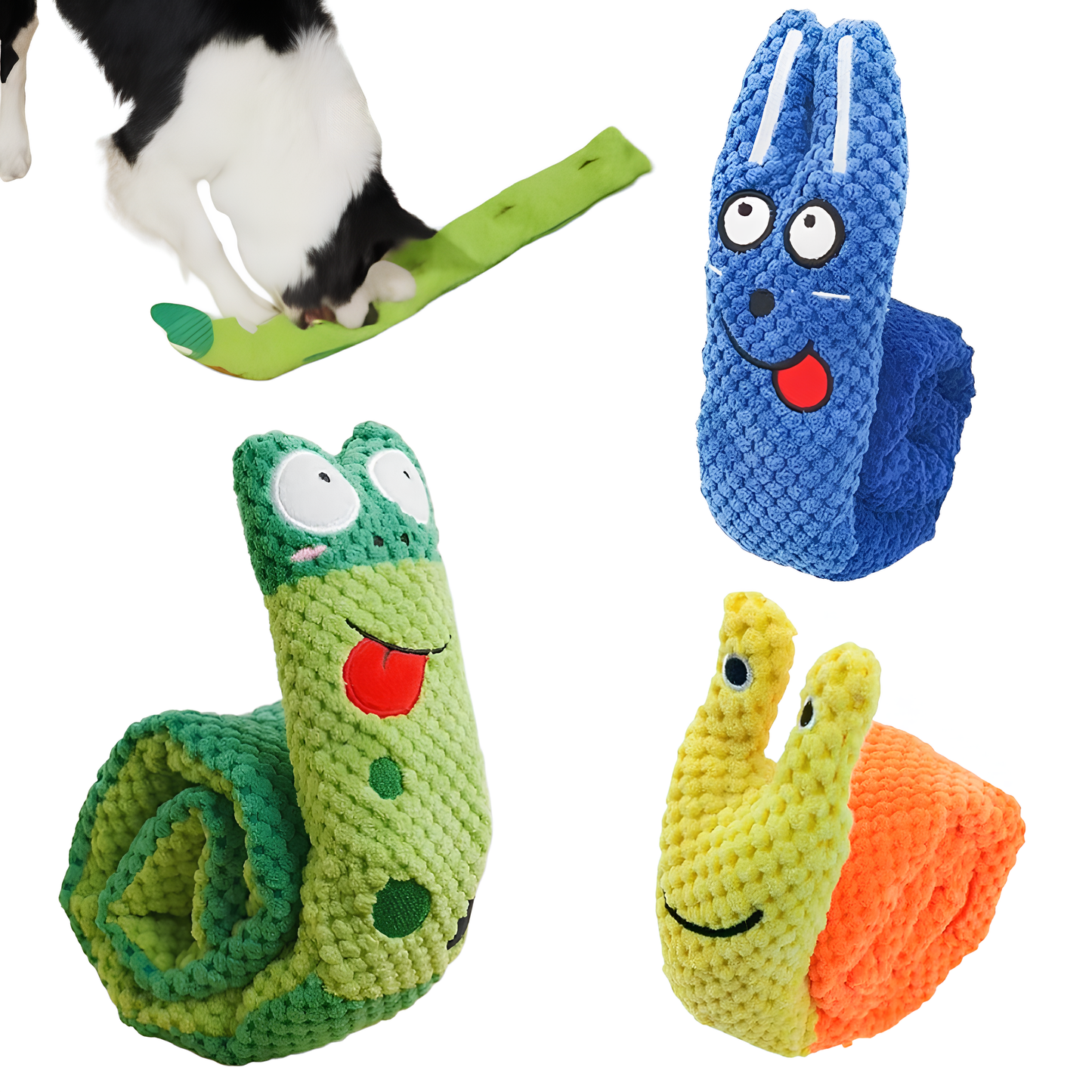 Peluche Enroulable avec Cachettes à Friandises