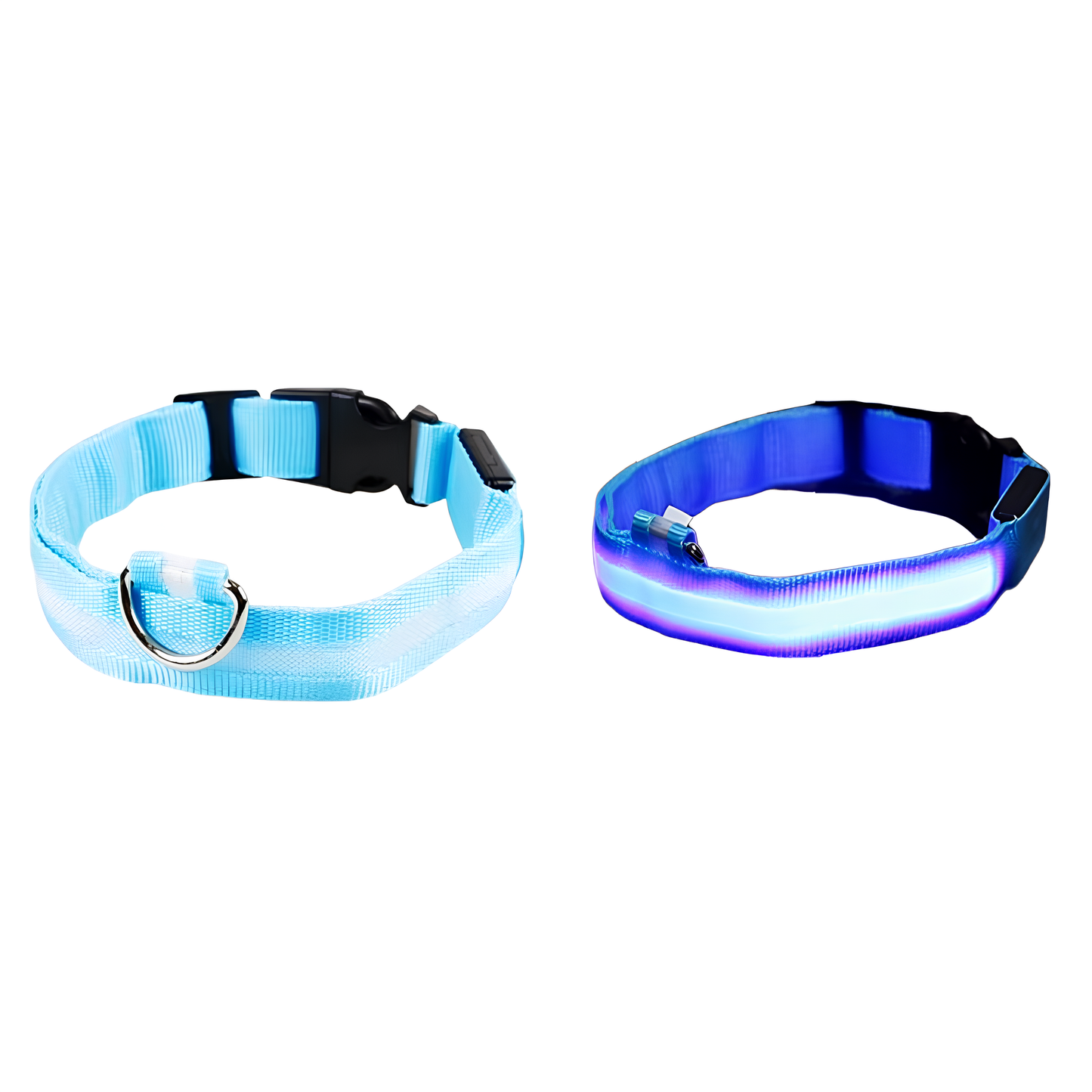 Collier Lumineux LED Rechargeable – Sécurité Nocturne Anti-Perte