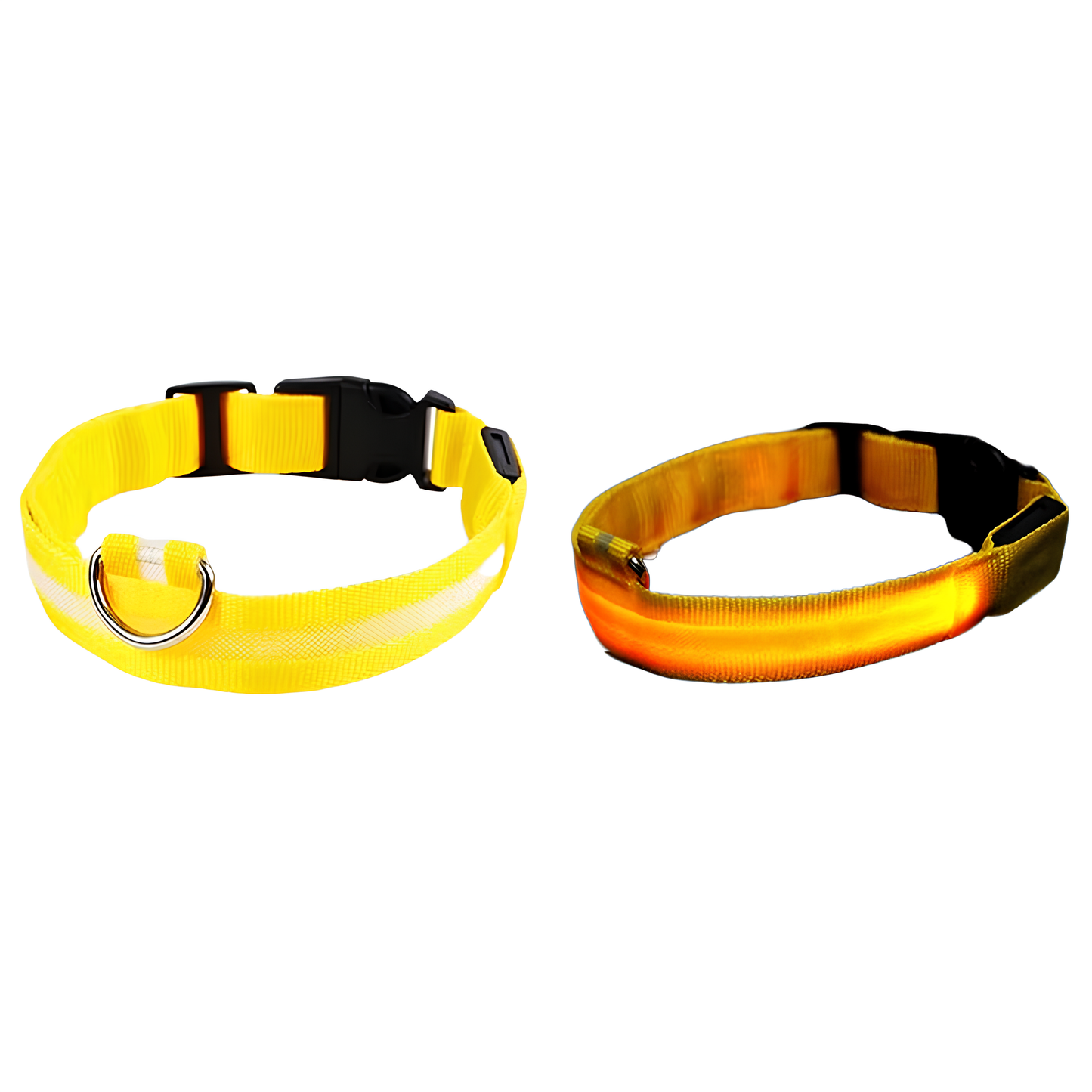 Collier Lumineux LED Rechargeable – Sécurité Nocturne Anti-Perte
