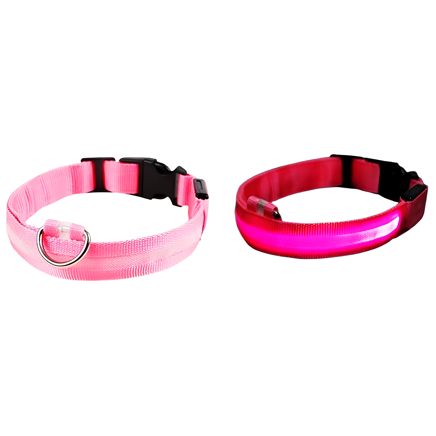 Collier Lumineux LED Rechargeable – Sécurité Nocturne Anti-Perte