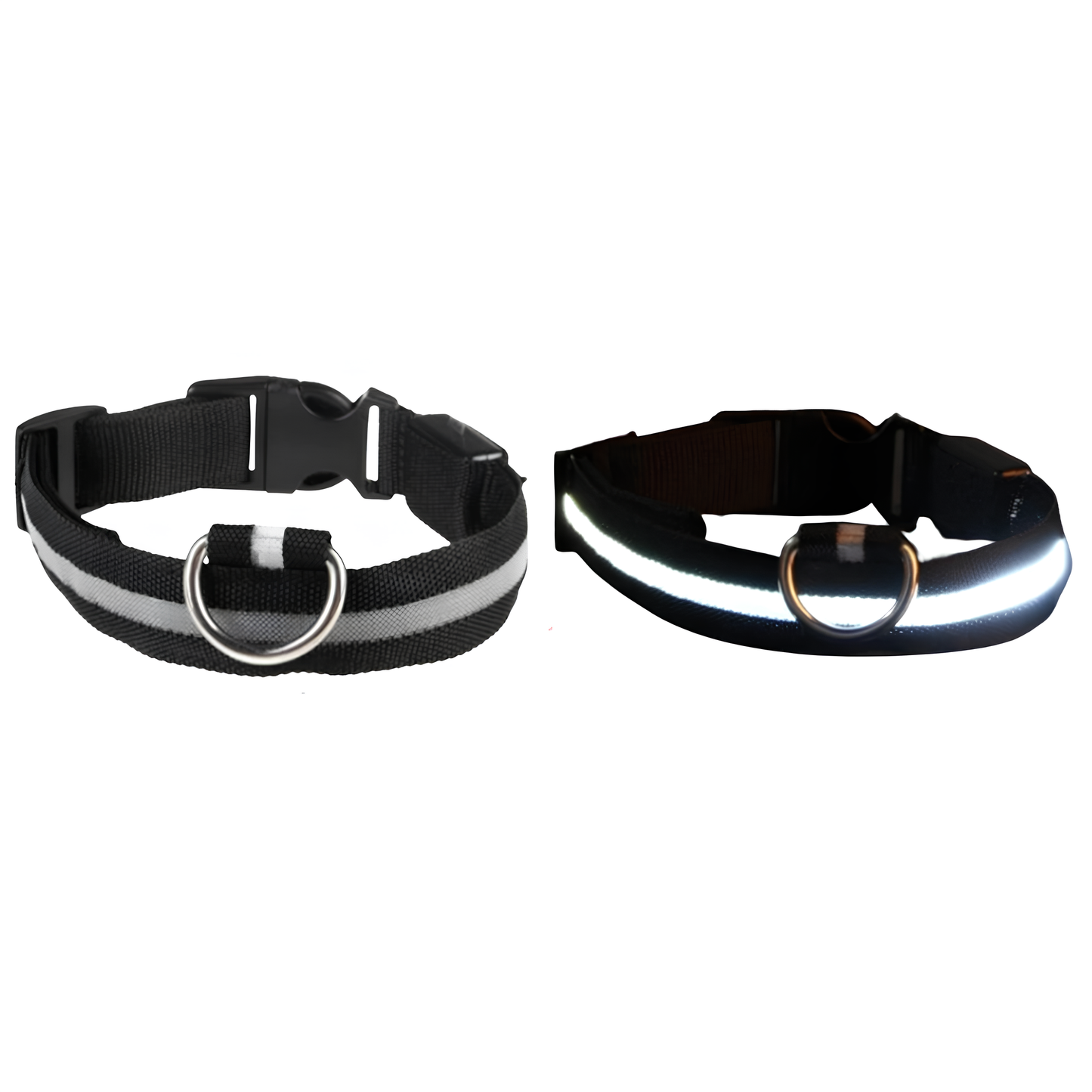 Collier Lumineux LED Rechargeable – Sécurité Nocturne Anti-Perte