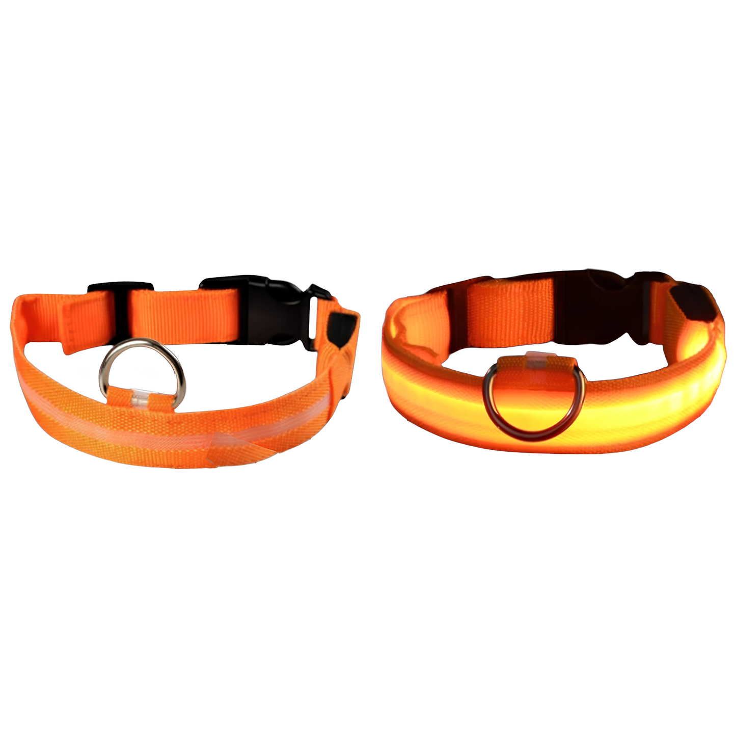 Collier Lumineux LED Rechargeable – Sécurité Nocturne Anti-Perte