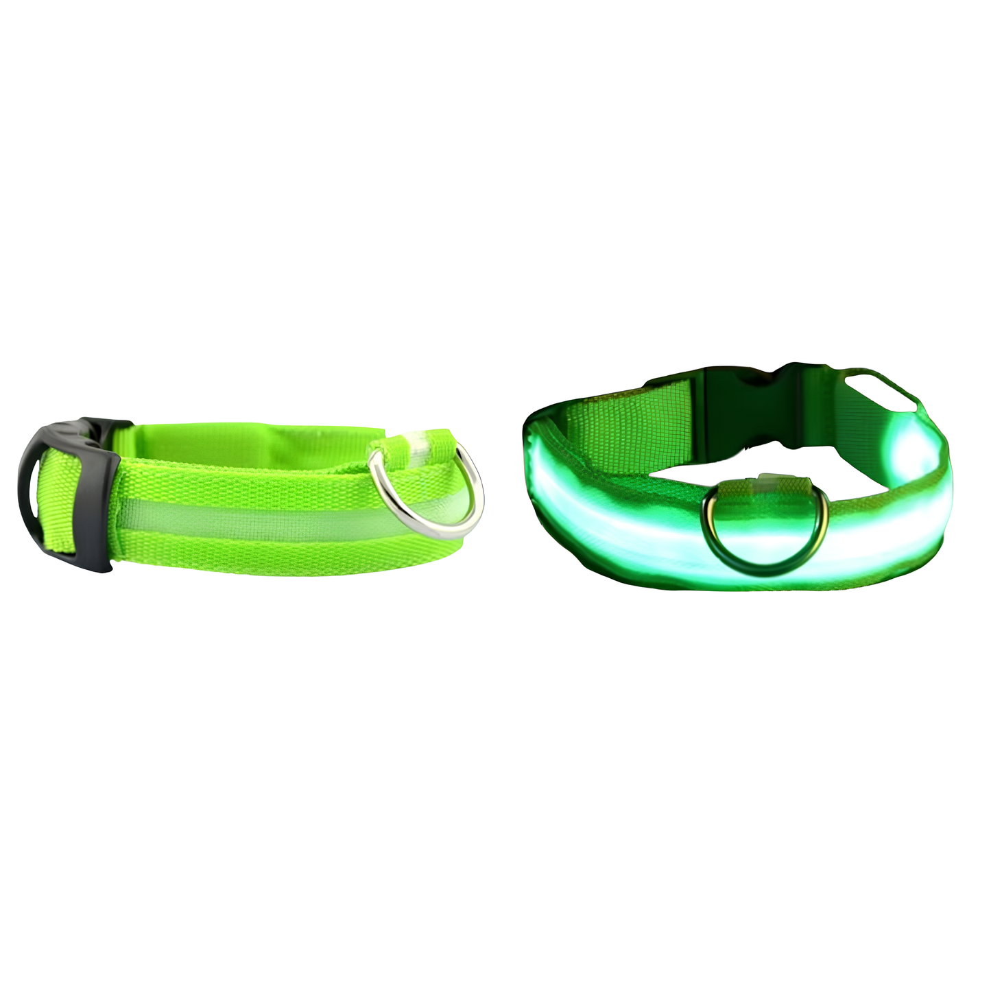 Collier Lumineux LED Rechargeable – Sécurité Nocturne Anti-Perte