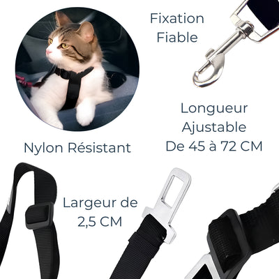 Ceinture de Sécurité Réglable – Confort & Protection en Voiture