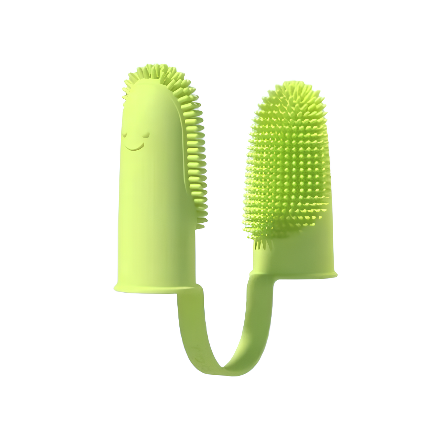 Brosse à Dents Douce Double Doigt : Nettoyage des Dents et Soin de la Mauvaise Haleine