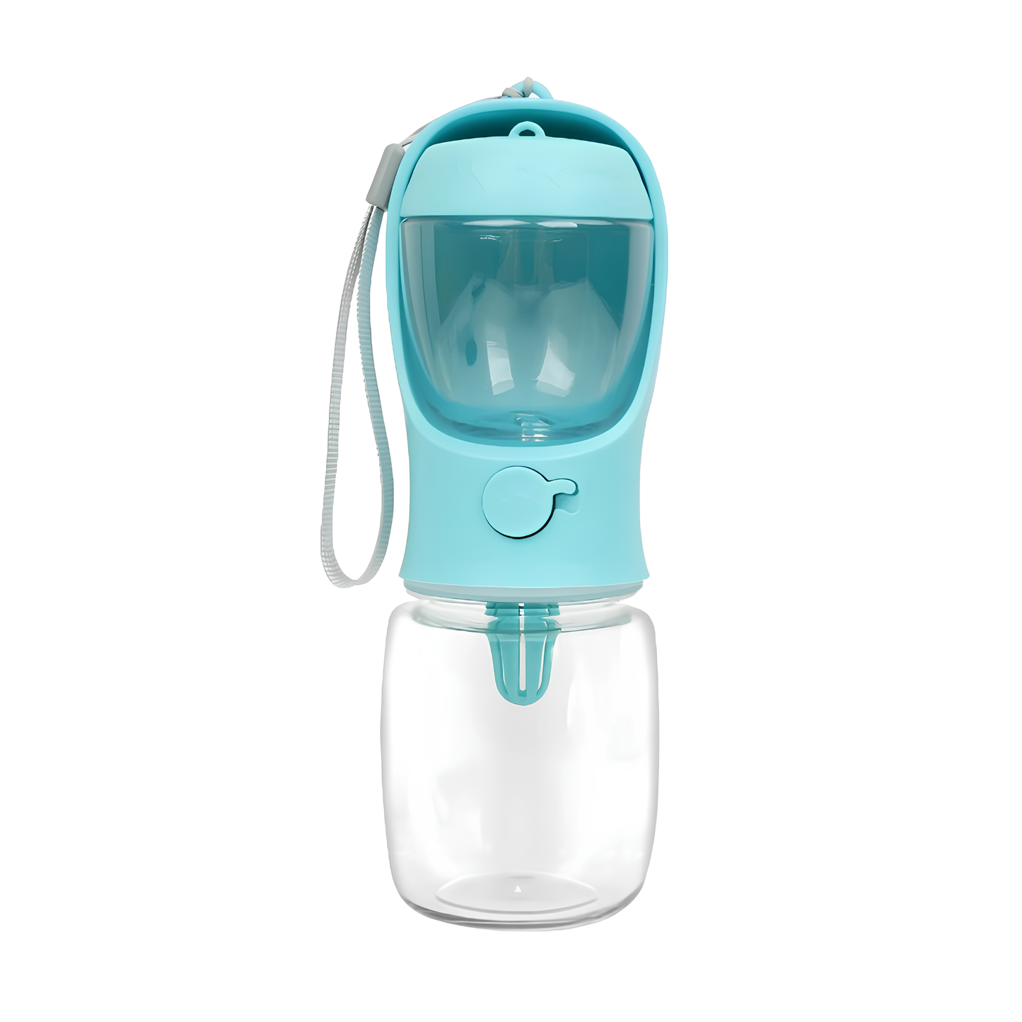 Bouteille d’Eau Portable avec Conteneur de Nourriture - Hydratation et Repas Faciles en Voyage