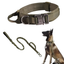 Collier seul ou Kit Collier +  Laisse Tactique - Confort et Sécurité pour Moyens et Grands Chiens